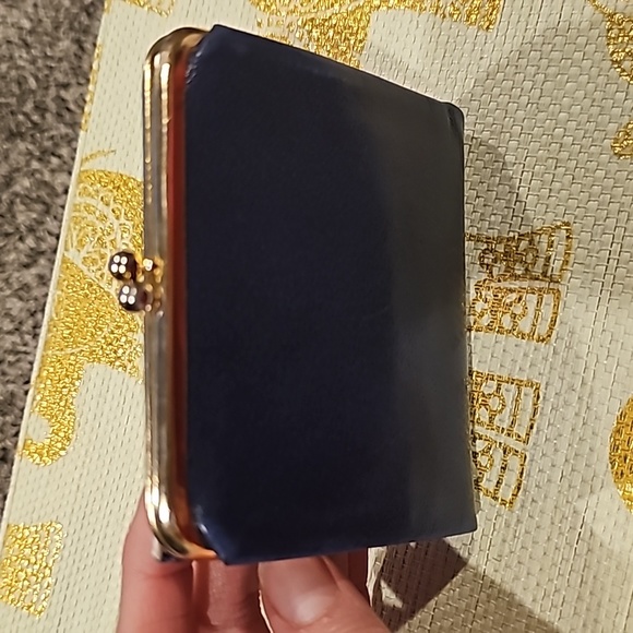 Buxton double blue Vintage Genuine Leather Wallet - Picture 2 of 7